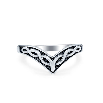 V Shaped Ring